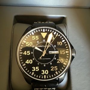 Hamilton Khaki Aviation Pilot Auto Day/Date Men’s Watch